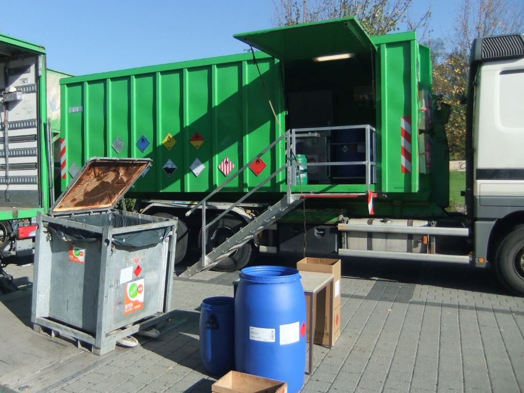 Schadstoffsammlung im Enzkreis